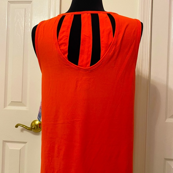 Reel Legends Elite Comfort Open Back Active Tank - Paradipink - Picture 4 of 6